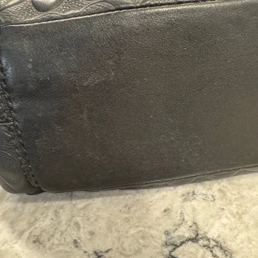 Coach Lexy Shoulder Bag in Signature Black Leather See Description - Picture 9 of 10